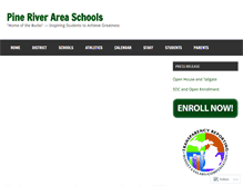 Tablet Screenshot of pineriver.org